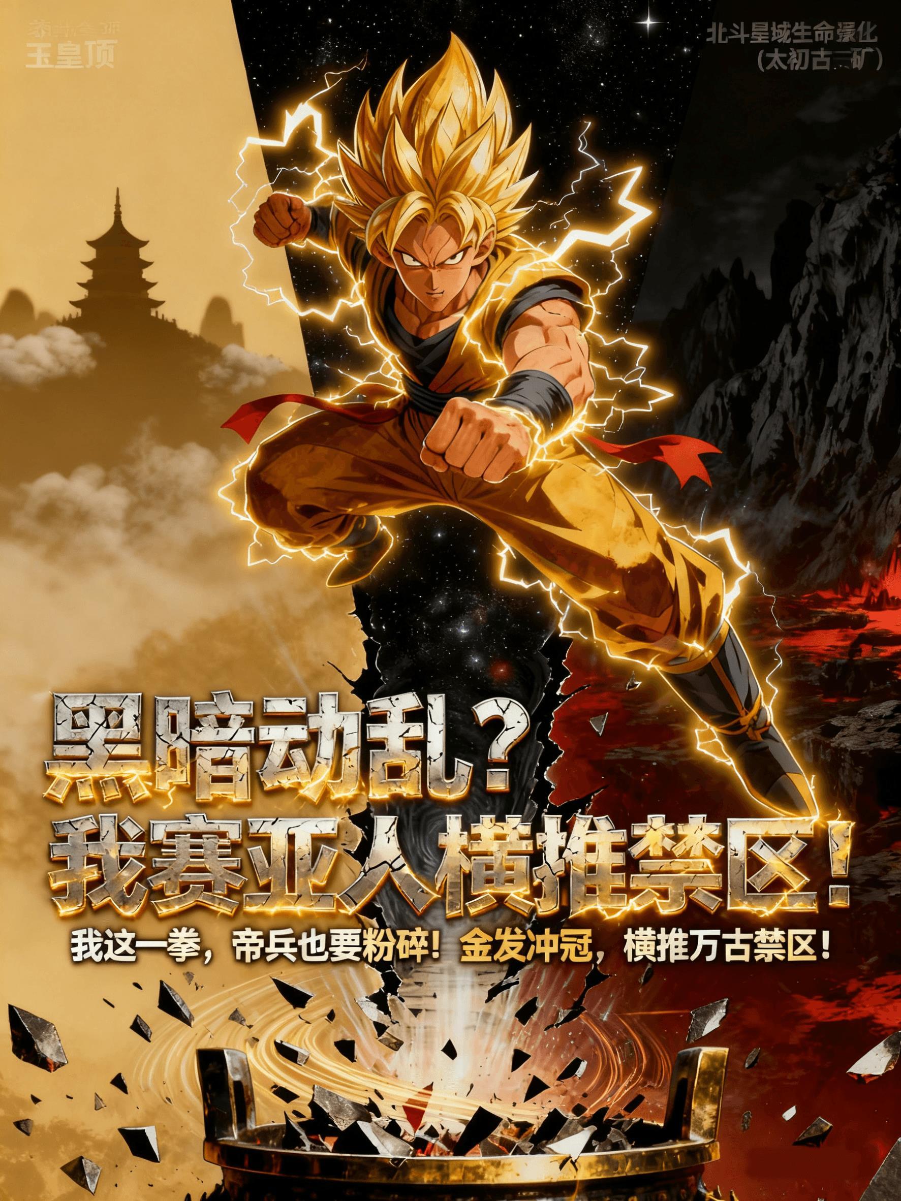 黑暗动乱？我赛亚人横推禁区！